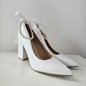 White Pumps